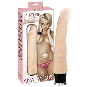 Анальний вібратор, кібер-шкіра Orion - Nature Skin Anal Vibe | Puls69, фото 2