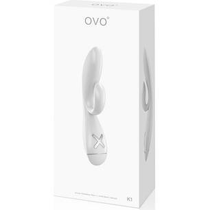 Вібратор OVO K1, багатофункціональний, зі стимулятором клітора (Німеччина) | Knopka, фото 2
