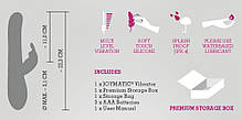 Інтелектуальний вібратор з ротацією Joymatic The intelligent Rabbit Vibrator від Orion | Knopka, фото 2