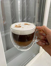 Набір чашок 2 шт. з подвійними стінками. 300 мл Ardesto AR2630GHN