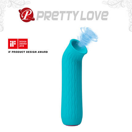 Вакуумний стимулятор Pretty Love Ford Blue | Knopka, фото 2