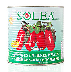 Італійські Томати пелаті у власному соку - Pomodori pelati 2500g "Solea" Pastabella