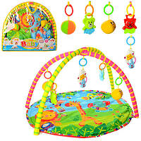 Килимок для немовляти METR+, дуга, підвіски, 518-17