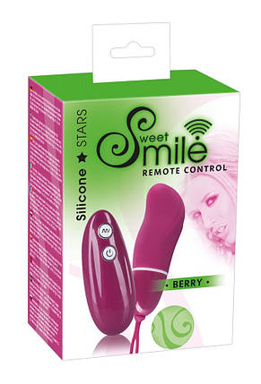 Віброяйце Sweet Smile Remote Control Berry з пультом ДУ від Orion   | Knopka, фото 2