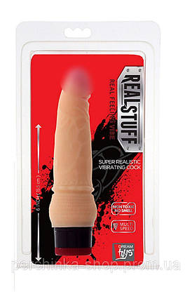 Реалістичний вібратор від Dream Toys Оригінал - Realistx 6" Vibrator Flesh | Puls69, фото 2