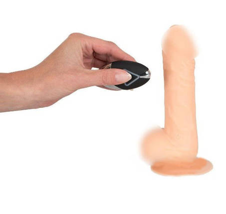 Реалістичний вібратор Wireless Silicone 7inch від NMC | Knopka, фото 2