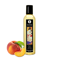 Массажное масло Shunga Erotic Massage Oil с ароматом персика 250мл | Knopka