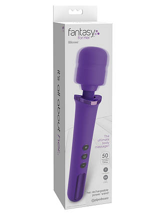 Вібромасажер Fantasy For Her Her Rechargeable Power Wand від Pipedream | Puls69, фото 2
