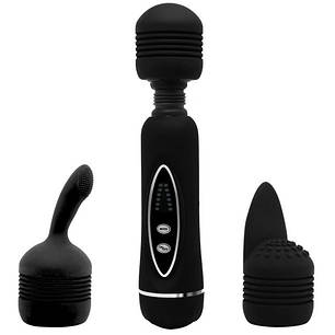 Вібромасажер Power Wand Black | Puls69, фото 2