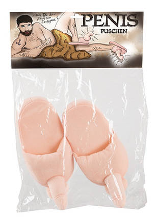 Плюшеві тапочки Penis Slippers від Orion   | Knopka, фото 2