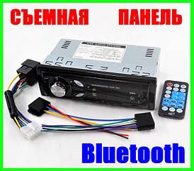 Багатофункціональна Автомагнітола з Bluetooth USB/microUSB Mp3 Магнітола з Блютуз (Знімна Панель)