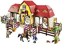 Плеймобил Конный завод Playmobil 5221 Country Large Toy Set with Paddocks с лошадьми и загоном