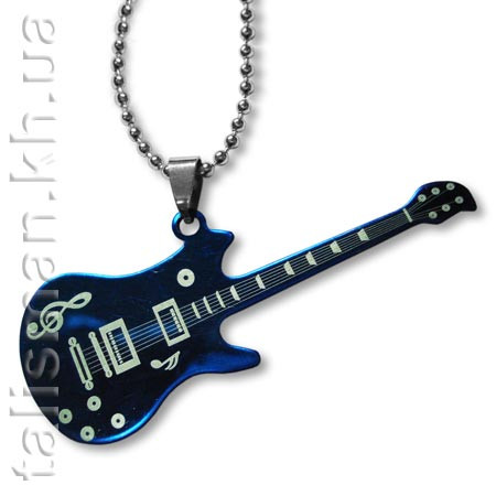 Кулон ST-06 - Гітара 6 - синя