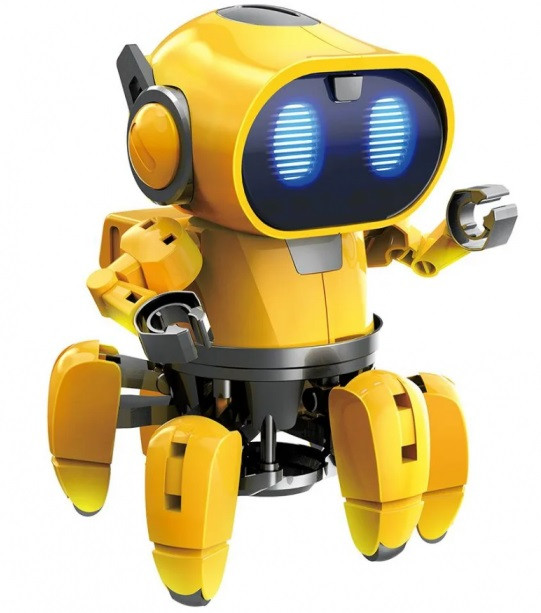 Робот конструктор інтерактивний HG-715, жовтий, фото 1