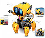 Робот конструктор інтерактивний HG-715, жовтий, фото 5