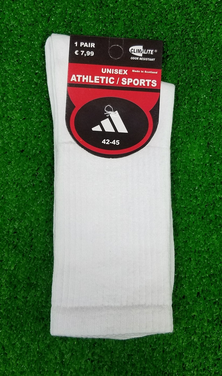Шкарпетки тренувальні ADIDAS ATHLETIK SPORT колір — Білий