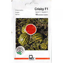 Насіння кавуна ультрараннього, для відкритого грунту і плівки "Крисбі" F1 (10 насінин) від Nunhems, Голандія