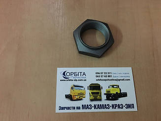 853538 Гайка М34х1,5; H-16; S-46 (з пояском) фланця передній чашки МОД КАМАЗ ЄВРО