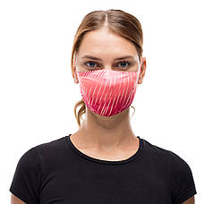 Маска захисна Buff Filter Mask Keren Flash Pink, фото 3