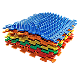 Килимок масажний "Пазли Мікс" 4 елемента Ортек,Україна, фото 5