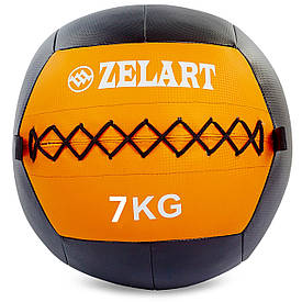 М'яч медичний (волбол) 7кг для кроссфита Zelart WALL BALL FI-5168-7