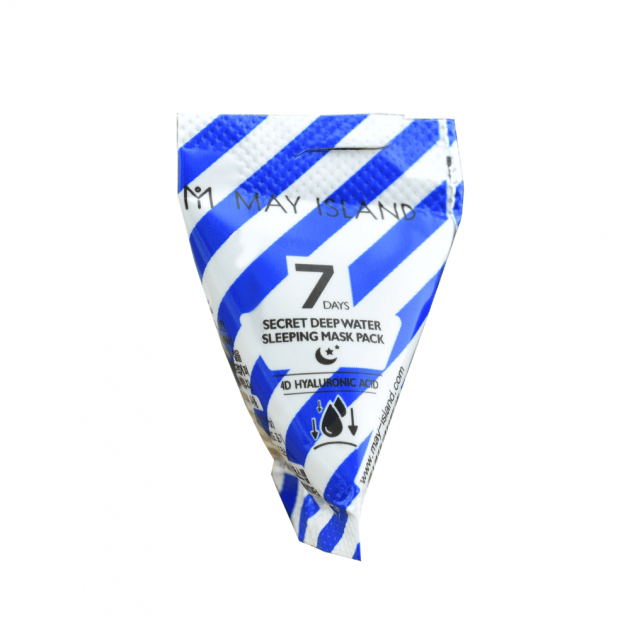 May Island 7days Secret Deep Water Sleeping Mask Pack Зволожувальна нічна маска, 3 мл