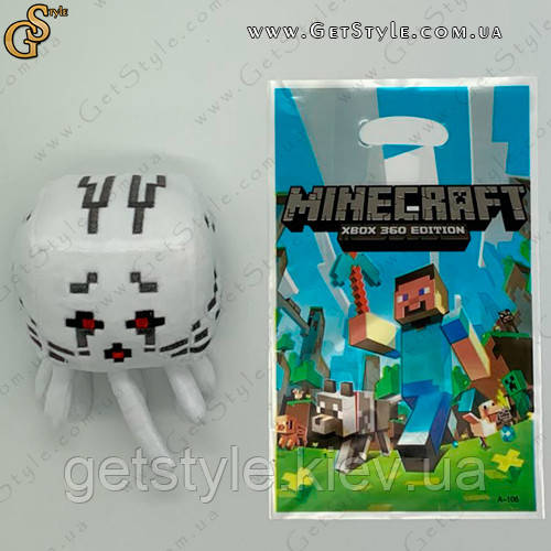 Іграшка Червоний Гаст з Minecraft — "Red Ghast" — 16 см із пакетом, фото 1