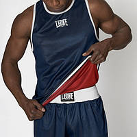 Майка боксерская двухсторонняя (синий-красный) Leone DOUBLE FACE размер XL