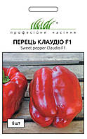 Семена перца Клаудио F1, 8 семян ранний 72-80 дней, кубовидно-удлинен, красный, сладкий, Nunhems
