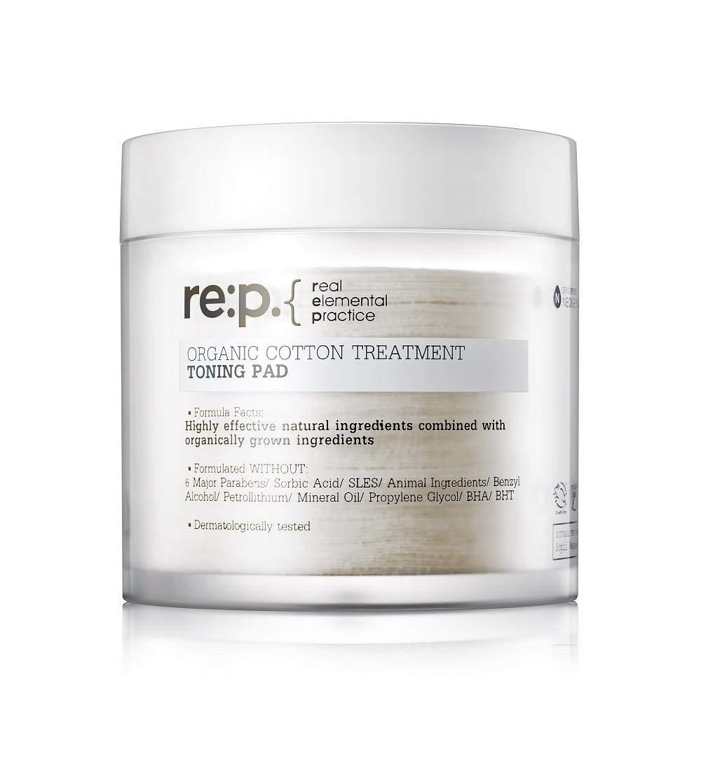 RE:P Organic Cotton Treatment Toning Pad Тонізуючі пед, 90 шт