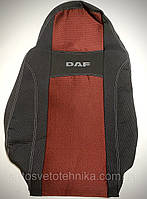 Автомобильные чехлы ДАФ DAF XF 105 1+1 2005- Nika темно серый