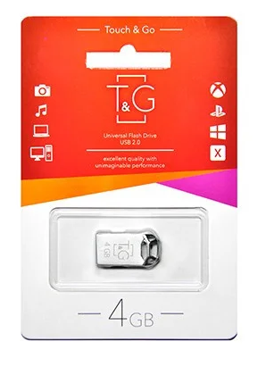 USB флеш T&G метал серія 4GB/TG110 (Гарантія 3роки)