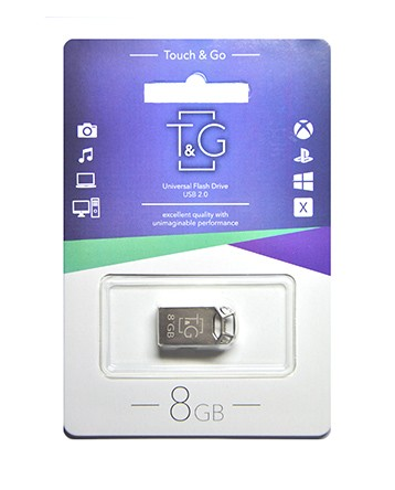 USB флеш T&G метал серія 8GB/TG110 (Гарантія 3роки)