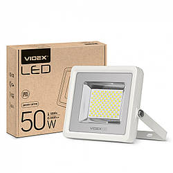 LED прожектор VIDEX PREMIUM 50W 5000K Білий