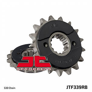 JTF580.17 Зірка з демфером на 17 зубів під 530 ланцюг FZ6 Fazer, FZX700, FZ750 YZF, YZF-R6 600 Sunstar 51917, фото 1