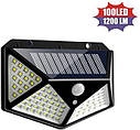 Ліхтар на сонячній батареї з датчиком руху Solar Light 100 LED 3 штуки в комплекті, фото 8