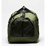 Сумка-рюкзак водонепроникна зелена Leone Green 70 л, фото 4