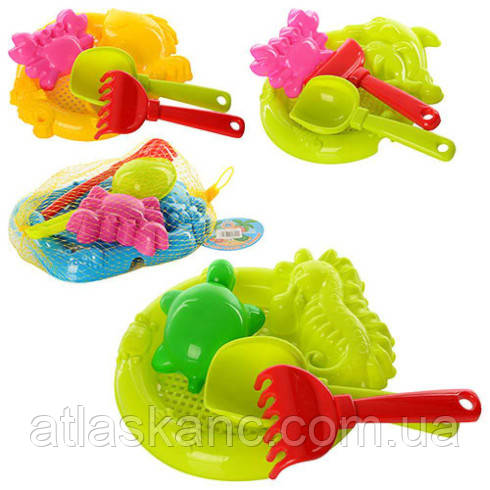 Іграшка Пластиковий набір для пісочниці 1904, фото 1