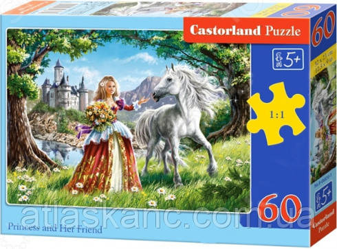 Іграшка Пазл 60 Castorland 32 х 23 см для дівчаток В-06830