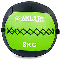 М'яч для кроссфита медбол (волбол) 8кг Zelart WALL BALL FI-5168-8