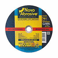 Круг отрезной по металлу NovoAbrasive WM23030 т41 14А 230*3,0*22,23 мм