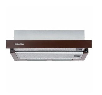 Телескопічна витяжка кухонна PYRAMIDA TLX2 60 BL