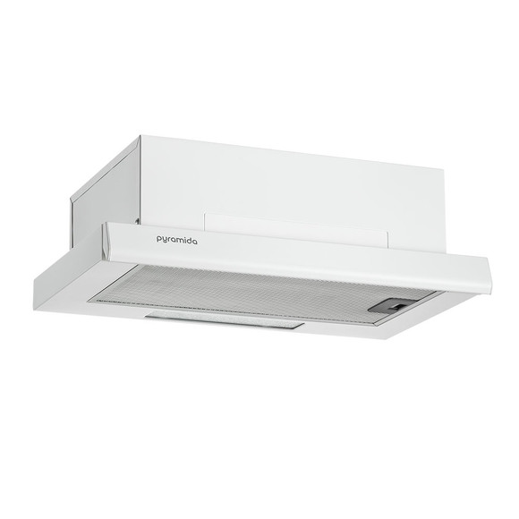 Телескопічна витяжка кухонна PYRAMIDA TLX2 60 BL