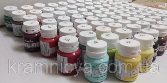 Купить краски акриловые Идейка, 20 мл. Магазин «Крамниця Творчості»