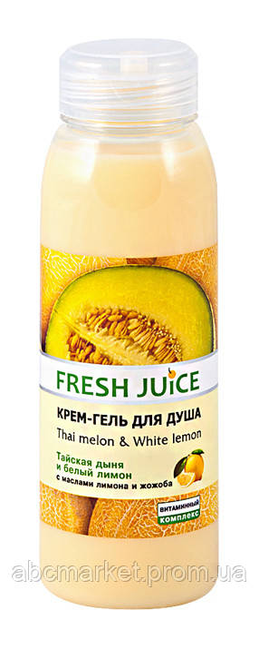 Крем-гель для душа Fresh Juice Thai melon & White lemon - 300 мл. - фото 1 - id-p186951103