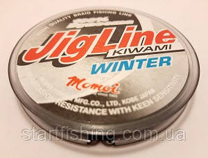 Шнур Momoi JigLine Kiwami winter хакі 9,1 kg 25m 0,14mm