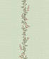 Шпалери з квітами, Зелені шпалери спальня Vinil LS Клематис ВКС 4-1309 (0,53х10.05 м), фото 2