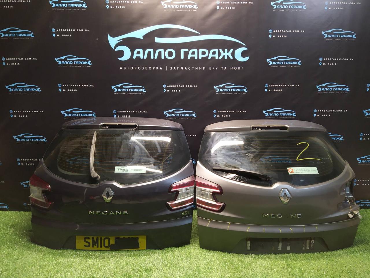 Ляда Рено Меган 3 задня універсал Кришка багажника Megane 3 двері задні