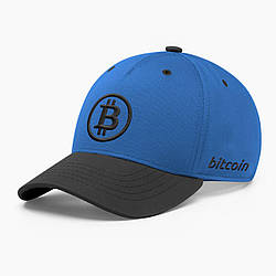 Кепка бейсболка INAL Біткоін Bitcoin BTC S / 53-54 Темно-синій 26853