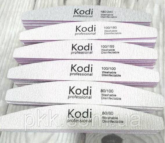 Пилочка для ногтей Kodi Professional полировочная полубумеранг KODI 4221 100/100 - фото 3 - id-p1315129140
